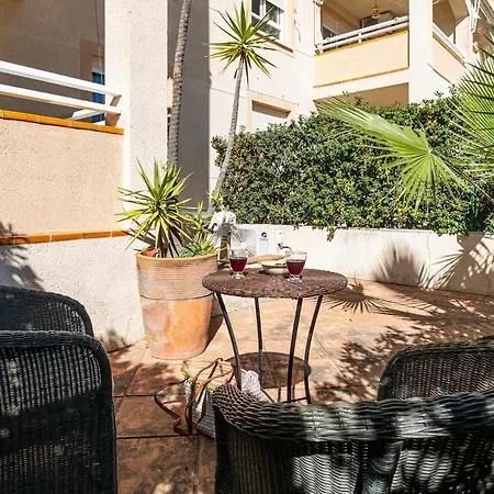 Bajo Con Jardin A 1ª Linea De Playa * Denia
